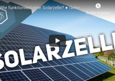 Wie funktioniert eine Solarzelle